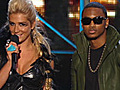 Ke$ha,  Trey Songz Introduce Usher