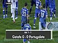 Copa del Rey. Getafe 0 - Portugalete 0