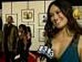 WEB EXTRA: Tia Carrere At The Grammy&#039;s Red Carpet