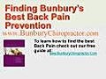 Bunbury Chiropractor and Chiropractic services