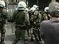 Wall Street shakes off Greek violence