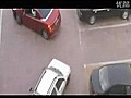 Parking spot thief learns a lesson