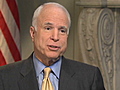 McCain: Obama stimulus helped