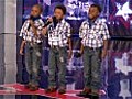 America’s Got Talent: tiny rap trio take US audience by storm