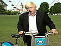 London mayor backs cycle program