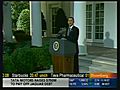 Obama Statement on Winning Nobel Peace Prize