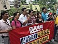 民建聯遊行要求政府就所有預繳式消費設冷靜期