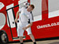 Football freestyler Dan Magness