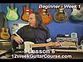 Free Electric Guitar Lessons Beginner Week 1 Lesson 6