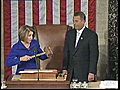 Pelosi comments on big gavel