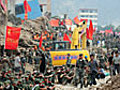 China landslide rescue effort continues