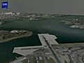 Hudson River Plane Landing (US Airways 1549) Animation with Audio