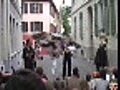 Mulhouse - Le Furet Mulhousien -Macadam Cyrano par les Batteurs de Paves - Scenes de Rue 2008 - Video Double Bonus du Furet