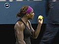 Serena Williams title defense at Open ends with double fault