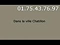 Degorgement Chatillon - 01.75.43.76.97