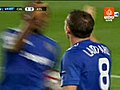 تشيلسي * أتلتيكو مدريد (دوري الأبطال 22-10-2009): الهدف الثالث لتشيلسي عن طريق لامبارد 68