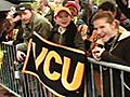 Underdog VCU team gets big sendoff