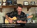 How to Play Nothing Else Matters by Metallica on Acoustic Guitar