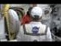 STS-132 Astronauts Strap In