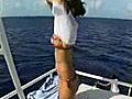 Jessica Alba Diving