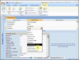 Access Join Two Tables - Free Tutorials - Expenses Example Part 2