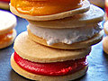 Sugar Cookie Sorbet Sandwiches