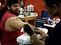 Dave Getting Tattooed