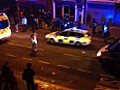 Amateur footage of the overnight rioting in Bristol