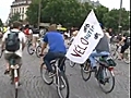 Des cyclistes font la «vélorution» à Paris