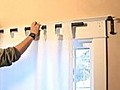 How To Position A Curtain Rail To A Brick Wall