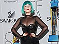 Gaga scoops style icon prize at CFDA Awards