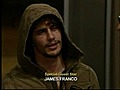 James Franco on General Hospital,  for like a second