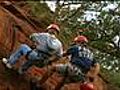Red Rock Canyon Rappelling,  Hinton