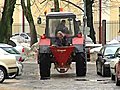 Salting the road Russian style