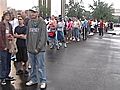 Hundreds Line Up For Chance Of  A Job With Ford