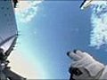 VIDEO: Shuttle Discovery’s final spacewalk