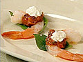 Tomato Pesto Shrimp Appetizers