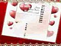Show your love with the BeMine Valentine Theme YouTube Channel Layout background Image