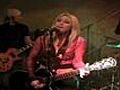 AUBREY COLLINS live flashrock music video webcast