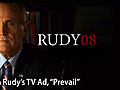 Rudy Giuliani TV Ad,  