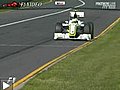 GP Australie 2009 EL1 Barrichello out