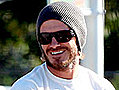 Becks Takes His Boys Skateboarding