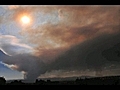 Las Conchas Fire threatening Los Alamos,  June 26 2011