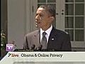 Tech: Obama privacy,  Yahoo layoffs?