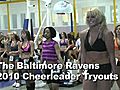 2010 Baltimore Ravens Cheerleader tryouts