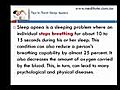 Tips to Treat Sleep Apnea