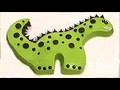 How to make a dinosaur birthday cake