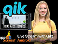Broadcast video live from your Android phone!