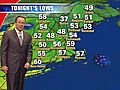 09/21/09: NECN weather forecast,  4pm