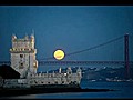 Supermoon Over Portugal